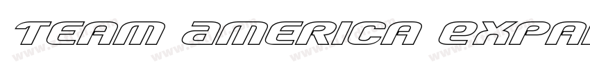 Team America Expande字体转换